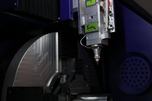 Волоконный лазерный станок VF60G (резка металлических труб и профилей)
